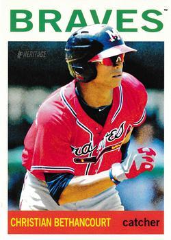 #214 Christian Bethancourt - Mississippi Braves - 2013 Topps Heritage Minor League Baseball