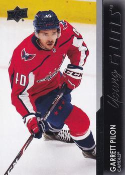 #214 Garrett Pilon - Washington Capitals - 2021-22 Upper Deck Hockey