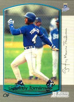 #214 Goefrey Tomlinson - Kansas City Royals - 2000 Bowman Baseball