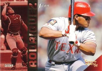 #214 Ivan Rodriguez - Texas Rangers - 1994 Select Baseball