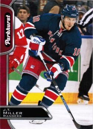#214 J.T. Miller - New York Rangers - 2016-17 Parkhurst - Red Hockey
