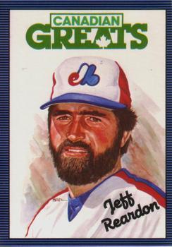 #214 Jeff Reardon - Montreal Expos - 1986 Leaf Baseball