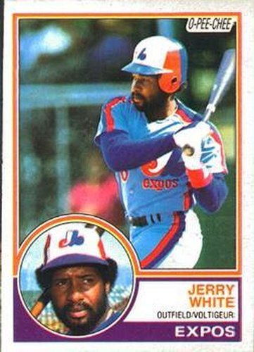 #214 Jerry White - Montreal Expos - 1983 O-Pee-Chee Baseball