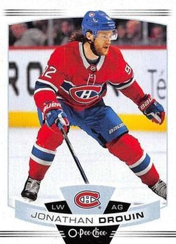 #214 Jonathan Drouin - Montreal Canadiens - 2019-20 O-Pee-Chee Hockey