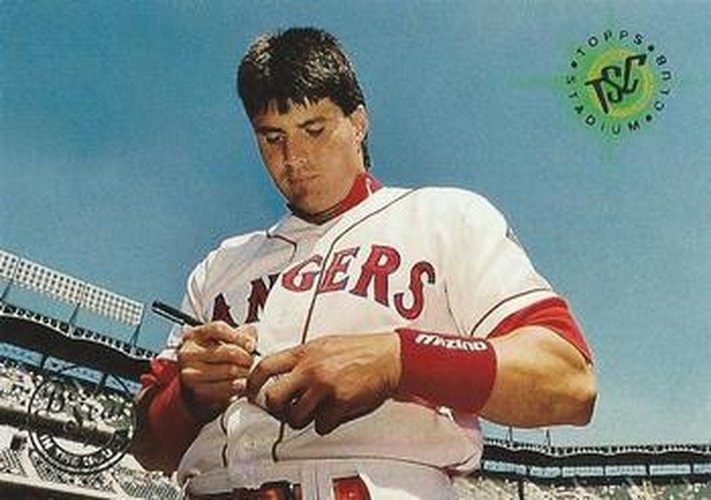 #214 Jose Canseco - Texas Rangers - 1995 Stadium Club Baseball