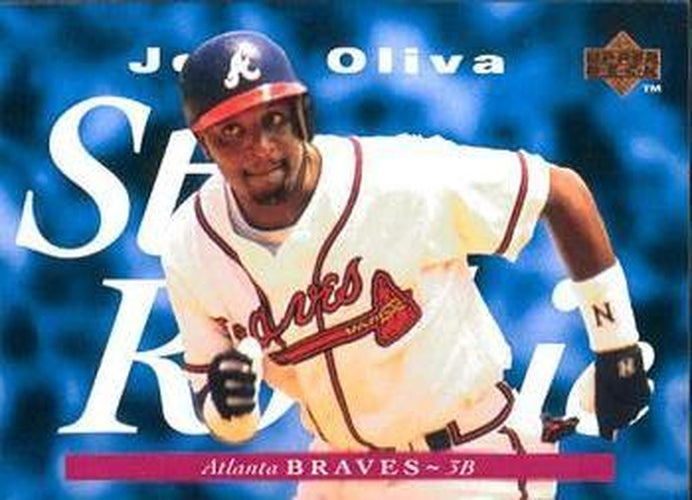 #214 Jose Oliva - Atlanta Braves - 1995 Upper Deck Baseball