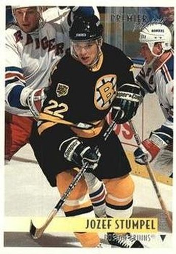 #214 Jozef Stumpel - Boston Bruins - 1994-95 Topps Premier Hockey