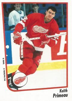 #214 Keith Primeau - Detroit Red Wings - 1994-95 Panini Hockey Stickers