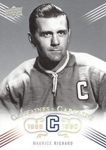 #214 Maurice Richard - Montreal Canadiens - 2008-09 Upper Deck Montreal Canadiens Centennial Hockey