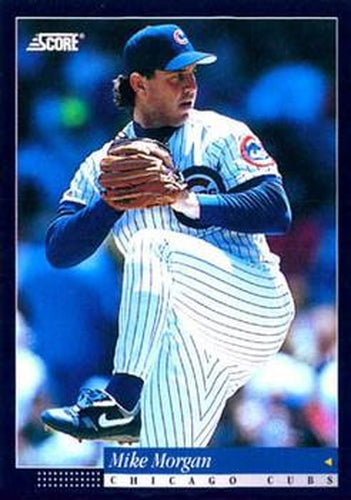 #214 Mike Morgan - Chicago Cubs -1994 Score Baseball