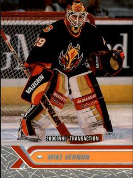#214 Mike Vernon - Calgary Flames - 2000-01 Stadium Club Hockey