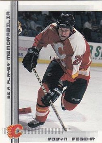 #214 Robyn Regehr - Calgary Flames - 2000-01 Be a Player Memorabilia Hockey