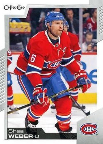 #214 Shea Weber - Montreal Canadiens - 2020-21 O-Pee-Chee Hockey