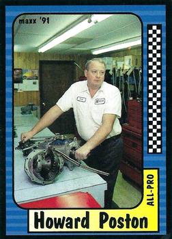 #214 Howard Poston - Hendrick Motorsports - 1991 Maxx Racing