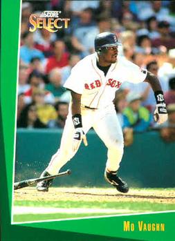 #214 Mo Vaughn - Boston Red Sox - 1993 Select Baseball