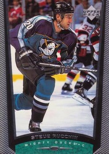 #214 Steve Rucchin - Anaheim Mighty Ducks - 1998-99 Upper Deck Hockey