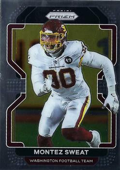 #214 Montez Sweat - Washington Football Team - 2021 Panini Prizm Football