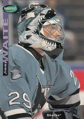 #214 Jimmy Waite - San Jose Sharks - 1994-95 Parkhurst Hockey