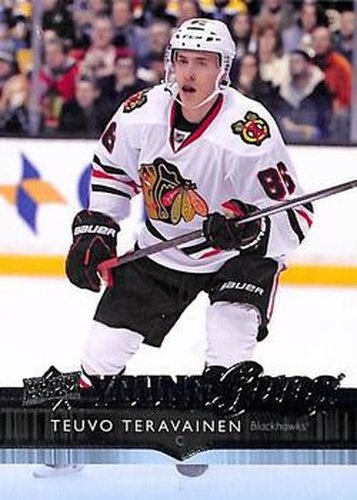 #214 Teuvo Teravainen - Chicago Blackhawks - 2014-15 Upper Deck Hockey