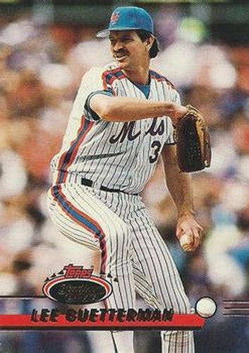 #214 Lee Guetterman - New York Mets - 1993 Stadium Club Baseball