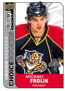 #215 Michael Frolik - Florida Panthers - 2008-09 Collector's Choice Hockey