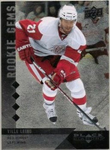 #215 Ville Leino - Detroit Red Wings - 2009-10 Upper Deck Black Diamond Hockey