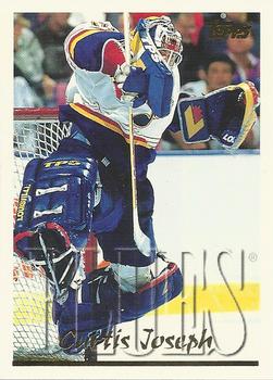 #215 Curtis Joseph - St. Louis Blues - 1995-96 Topps Hockey