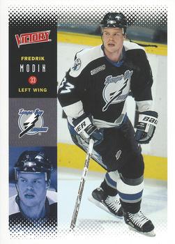 #215 Fredrik Modin - Tampa Bay Lightning - 2000-01 Upper Deck Victory Hockey