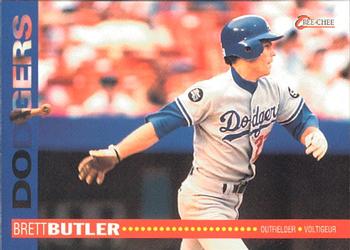 #215 Brett Butler - Los Angeles Dodgers - 1994 O-Pee-Chee Baseball