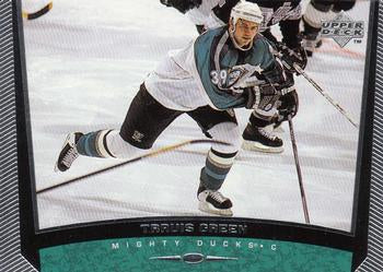 #215 Travis Green - Anaheim Mighty Ducks - 1998-99 Upper Deck Hockey