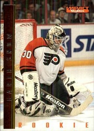 #215 Garth Snow - Philadelphia Flyers - 1995-96 SkyBox Impact Hockey