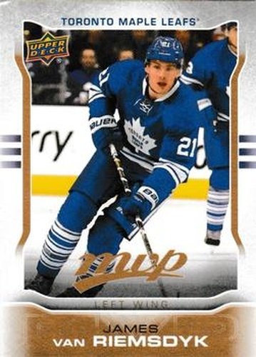 #215 James van Riemsdyk - Toronto Maple Leafs - 2014-15 Upper Deck MVP Hockey