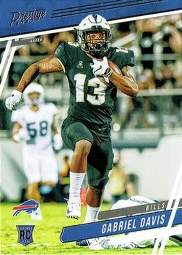 #215 Gabriel Davis - Buffalo Bills - 2020 Panini Prestige Football