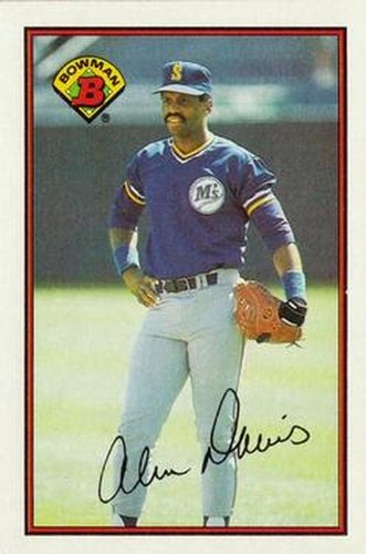#215 Alvin Davis - Seattle Mariners - 1989 Bowman Baseball