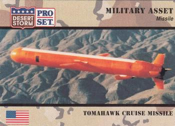 #215 Tomahawk Cruise Missile - 1991 Pro Set Desert Storm
