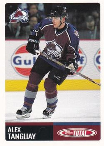 #215 Alex Tanguay - Colorado Avalanche - 2002-03 Topps Total Hockey