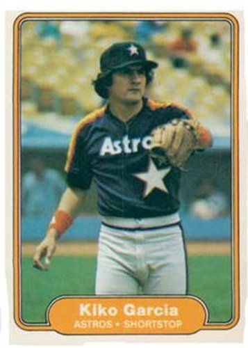 #215 Kiko Garcia - Houston Astros - 1982 Fleer Baseball