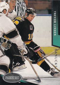 #215 Trevor Linden - Vancouver Canucks - 1993-94 Parkhurst Hockey