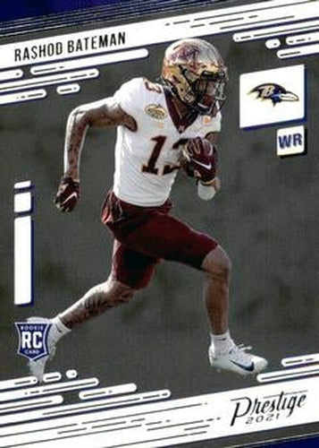 #215 Rashod Bateman - Baltimore Ravens - 2021 Panini Prestige Football