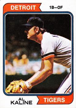 #215 Al Kaline - Detroit Tigers - 1974 Topps Baseball