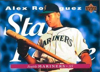 #215 Alex Rodriguez - Seattle Mariners - 1995 Upper Deck Baseball