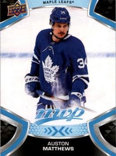 #215 Auston Matthews - Toronto Maple Leafs - 2021-22 Upper Deck MVP Hockey