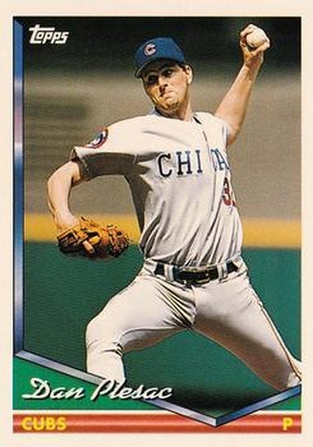 #215 Dan Plesac - Chicago Cubs - 1994 Topps Baseball