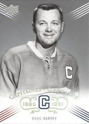 #215 Doug Harvey - Montreal Canadiens - 2008-09 Upper Deck Montreal Canadiens Centennial Hockey