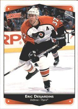 #215 Eric Desjardins - Philadelphia Flyers - 1999-00 Upper Deck Victory Hockey