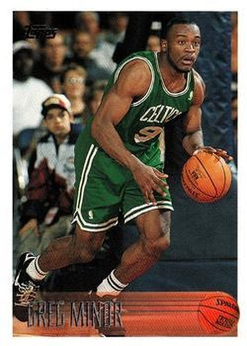 #215 Greg Minor - Boston Celtics - 1996-97 Topps Basketball