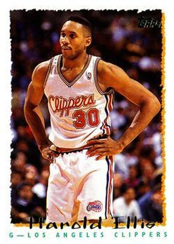 #215 Harold Ellis - Los Angeles Clippers - 1994-95 Topps Basketball
