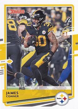 #215 James Conner - Pittsburgh Steelers - 2020 Donruss Football