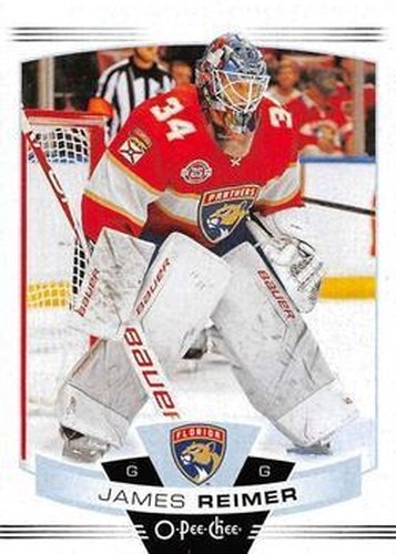 #215 James Reimer - Florida Panthers - 2019-20 O-Pee-Chee Hockey