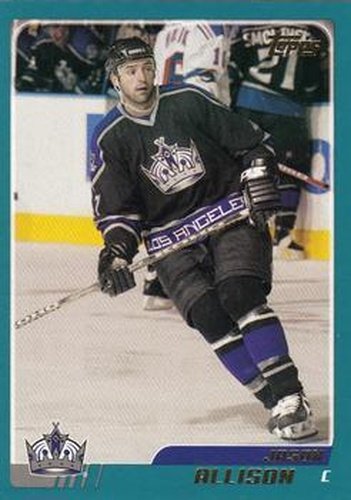 #215 Jason Allison - Los Angeles Kings - 2003-04 Topps Hockey